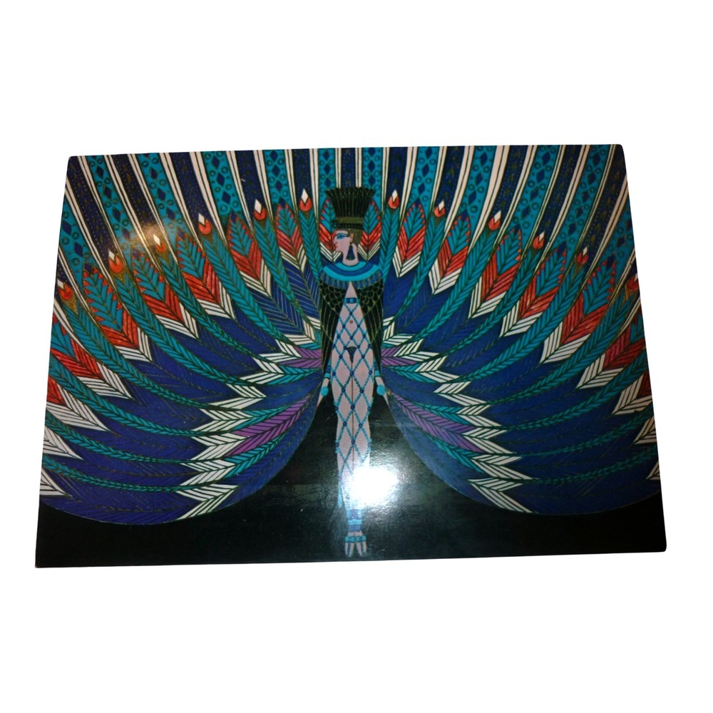 Erté The Nile Costume George White's Scandals 1979 Bantam Gallery Art Card Print